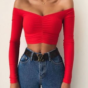 Xs Sweetheart crop top